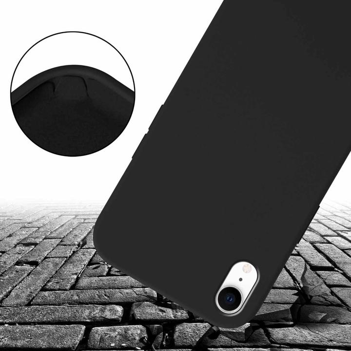 Actual product image Cadorabo TPU Cover Mobile Phone Chain Liquid (Apple iPhone XR)