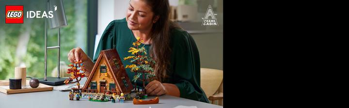 Produktbild LEGO Finnhütte (21338, LEGO Ideas, LEGO Seltene Sets)