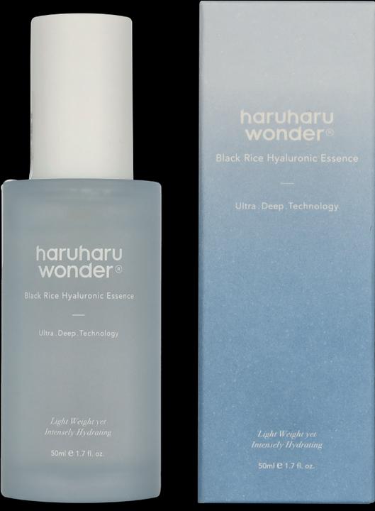 NoName Black Rice Hyaluronic Essence 1.6 fl. oz 50 ml Hyaluronic Acid Facial Moisturizer (50 ml)