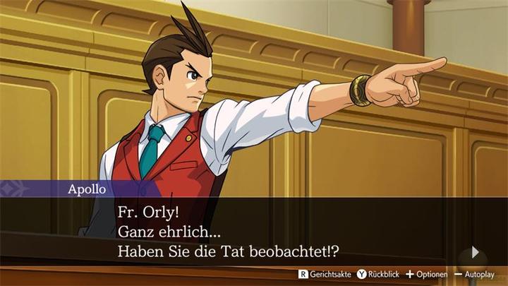 Produktbild GED Apollo Justice Ace Attorney Trilogy PS-4 UK mult 3 Games in 1 (PS4)