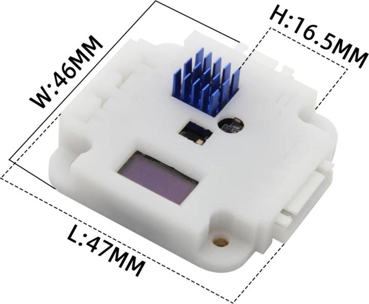 Produktbild Lilygo TTGO T-Motor ESP32 5-12V 2.8A TMC2209 Schrittmotortreiber Kit mit OLED Display und Gehäuse