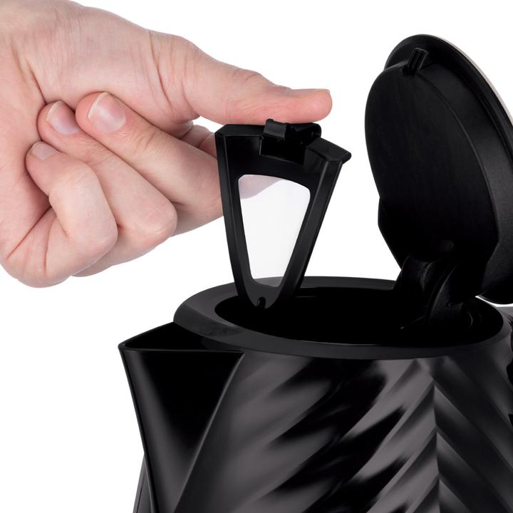 Actual product image Russell Hobbs 26380-70 Groove Kettle black (1.70 l)