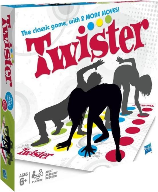 Produktbild Hasbro Gaming Twister Twister-Spiel (Schwedisch, Dänisch, Isländisch, Finnisch, Norwegisch)