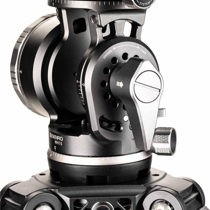 Actual product image Benro WH15 Long Lens Tripod Head (Video head)