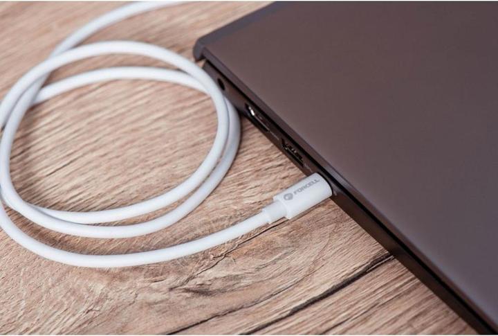 Image du produit Forcell Cable F-ENERGY C339 cable Type C to Type C PD QC4.0 5A 100W 3 m white (3 m, USB 3.2 Gen 2, 100 W)