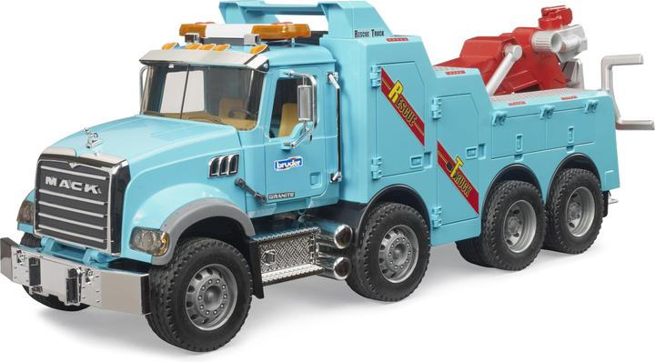 Immagine prodotto Bruder MACK Granite LKW Abschlepp LKW mit L+S Modul