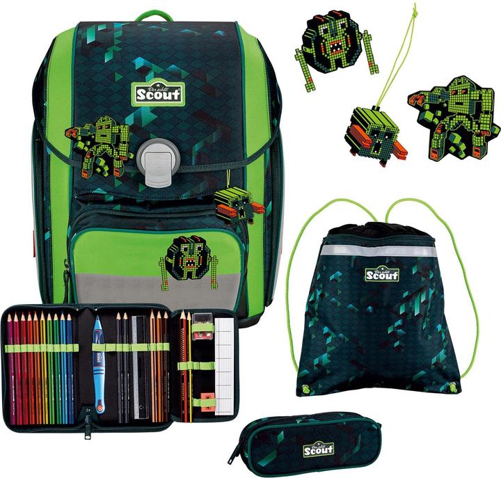 Produktbild Scout Genius Schulranzen-Set 4-teilig (19 l)