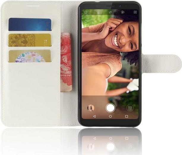 Produktbild MU Classic Leder Hülle mit Litchitextur (Wiko View XL)