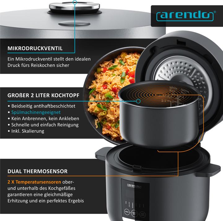 Image du produit Arendo Cuiseur à riz