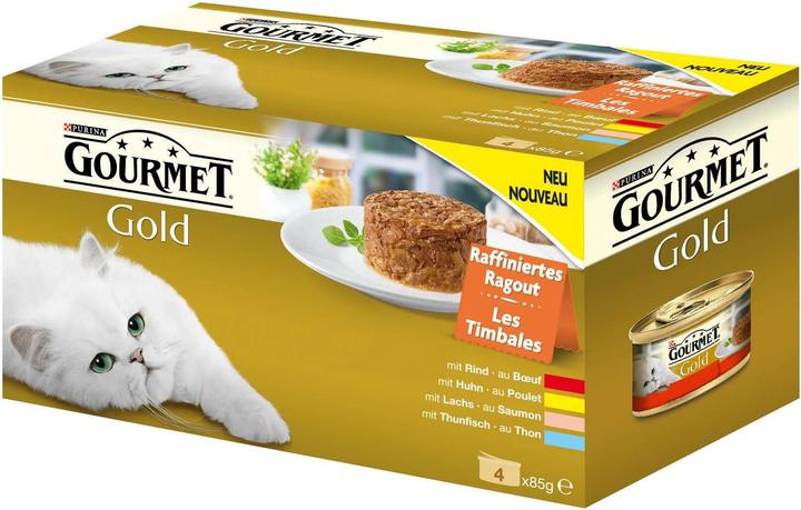 Actual product image Gourmet Gold (Adult, Senior, 4 pcs., 85 g)