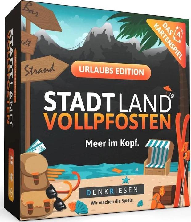 Image du produit Denkriesen - VILLE TERRE A TERRE® - Le jeu de cartes - URLAUB EDITION - "La mer en tête. (Allemand)