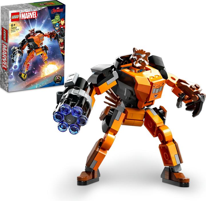 Immagine prodotto LEGO 76243 Rocket Mech (76243, LEGO Marvel)