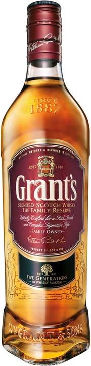 Actual product image Grant's Triple Wood Blended Scotch Whisky (Blended Whisky)