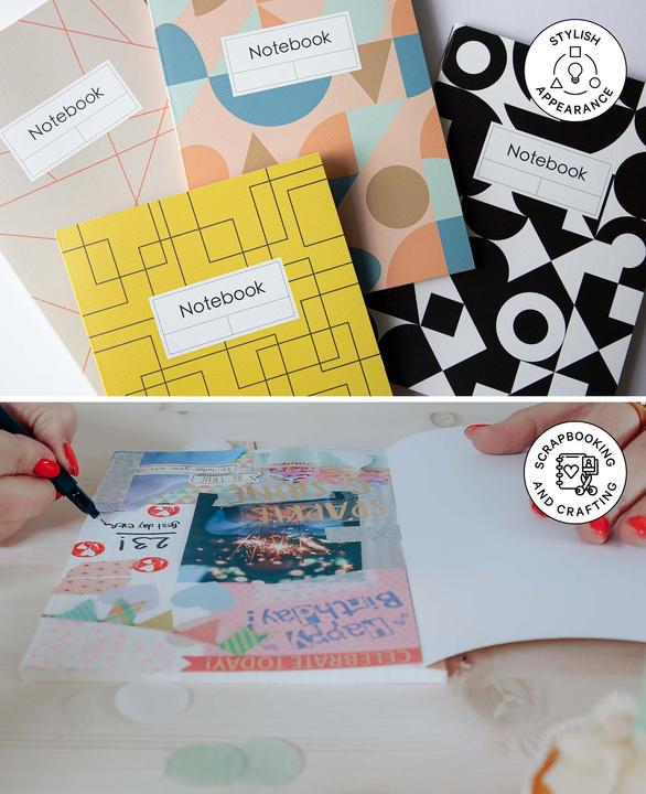 Image du produit I Am Creative Cahier de notes, A5 (A5, Quadrillé)