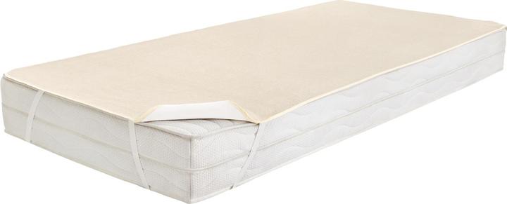 Produktbild Dormisette Wasserdichte Matratzenauflage Baumwolle/Leinen (90 x 190 cm)