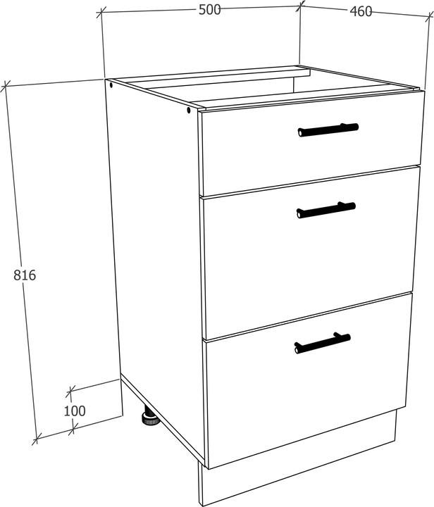 Actual product image VCM Esilo (50 x 46 x 82 cm)