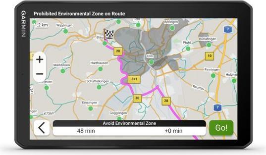 Actual product image Garmin Dezl LGV820, EU MT-D Truck/LKW Navigation (8")