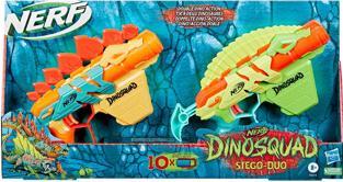 Image du produit Hasbro Nerf Dinosquad Stego Duo Pack