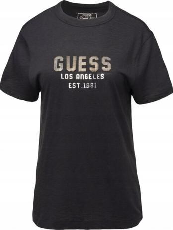 Produktbild Guess Pyramide Studs Tee Damen T-Shirt (M)