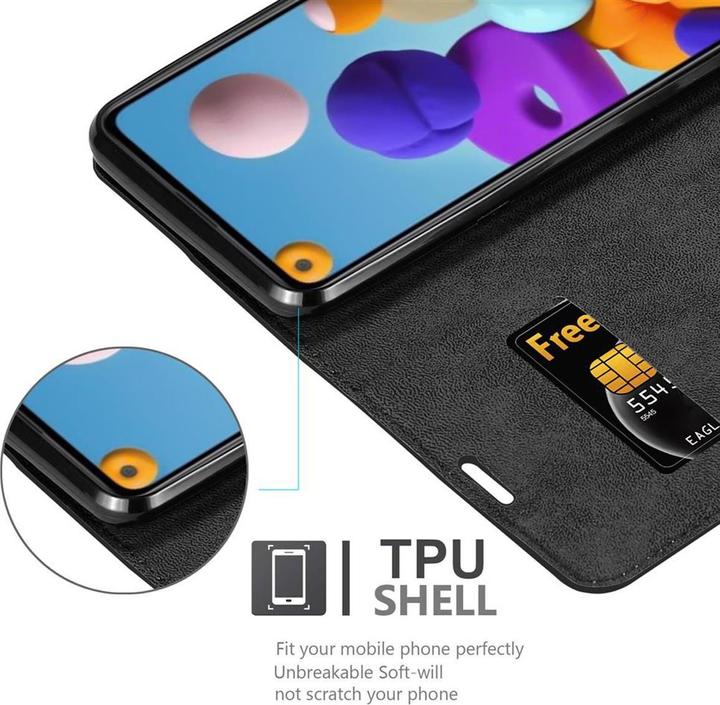 Image du produit Cadorabo Book Couverture magnétique invisible (Samsung Galaxy A21)