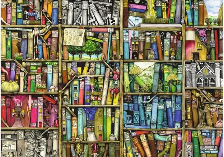 Produktbild Ravensburger Magisches Bücherregal (1000 Teile)