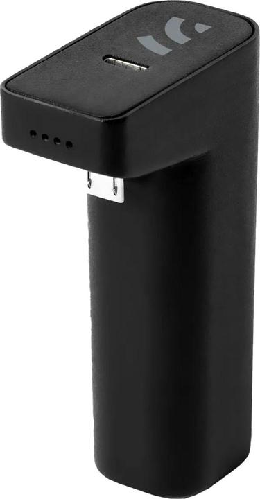 Remotto Power Bank for PlayStation PS4 Controller with LED charging indicator (3000mAh) - Black (PS4)
