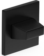 Rozette Knob Wc Black (27.50 cm)