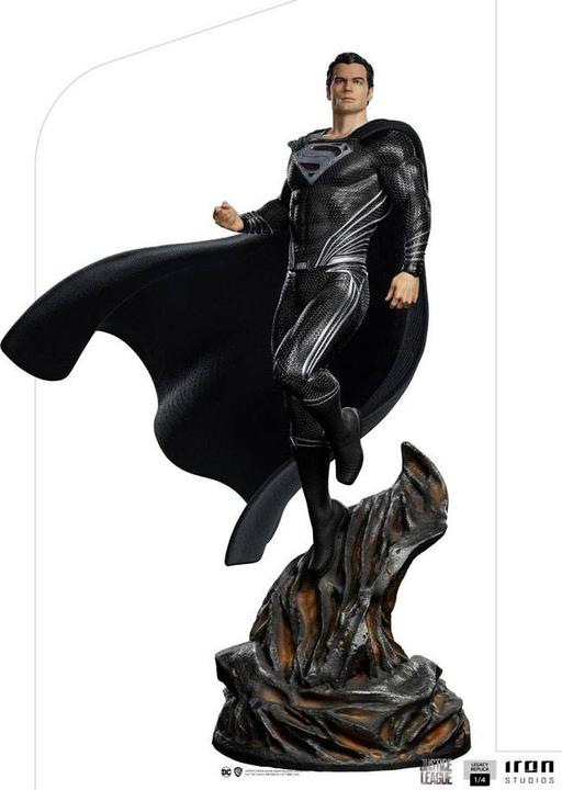 Produktbild Iron Studios JUSTICE LEAGUE -Superman Black Suit -Statuette Legacy Replica 1/4 69cm