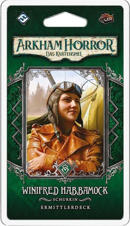 Actual product image FFG FFGD1149 - Winifred Habbamock Investigator Deck: Arkham Horror: LCG (DE Expansion) (German)