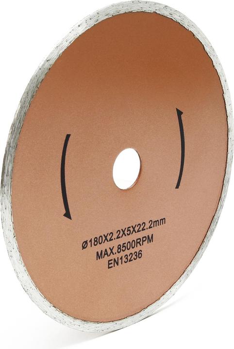 Immagine prodotto Wiltec Ricambio Tagliapiastrelle elettrico Ø180mm Ruota di taglio di ricambio