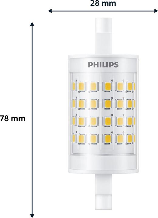 Produktbild Philips weiss (R7s, 7.50 W, 950 lm, 4 x, D)