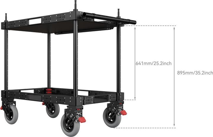 Produktbild SmallRig 36″ Lightweight Video Production Camera Cart