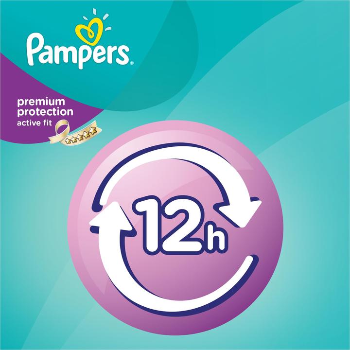 Immagine prodotto Pampers Active Fit (Dimensione 4, Pacco mensile, 140 Pezzo/i)