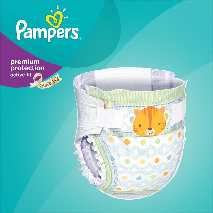Produktbild Pampers Active Fit (Gr. 4+, Monatsbox, 140 Stück)