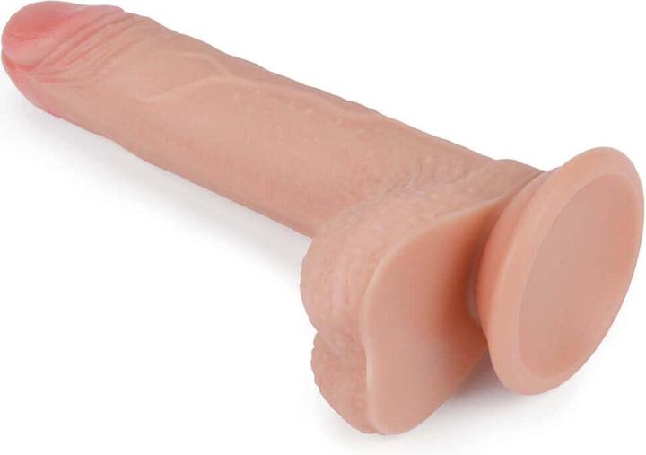 Actual product image Lovetoy Dildo Nature Liquid Silicone 7inch