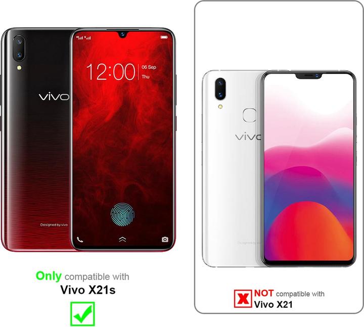 Productafbeelding Cadorabo Boek Onzichtbare Magneethoes (Vivo X21s)
