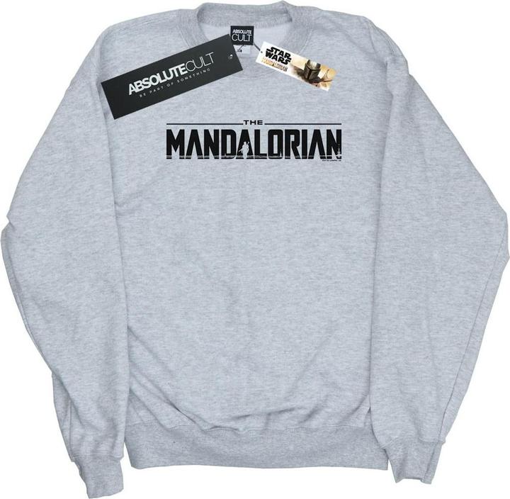 Star Wars The Mandalorian Logo Sweatshirt Jungen