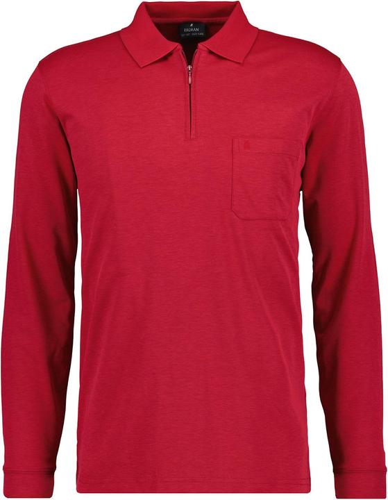 Ragman Herren-Poloshirt, langarm