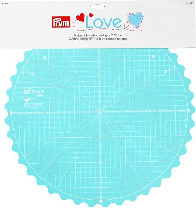 Image du produit Prym Tapis de découpe rond, 35cm de diamètre ( Love)