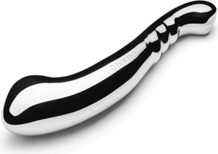 Actual product image Le Wand Contour stainless steel dildo