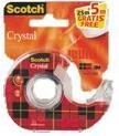 Produktbild Scotch Klebefilm Crystal Clear 600, inkl. Handabroller
