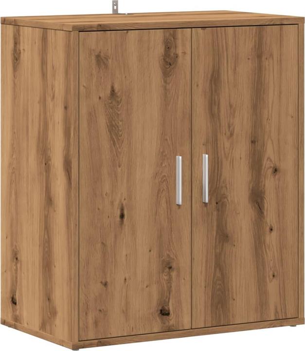 Image du produit VidaXL Schuhregal Schuhschrank Schuhkommode Schuhaufbewahrung Artisan-Eiche (60 x 35 x 70 cm)
