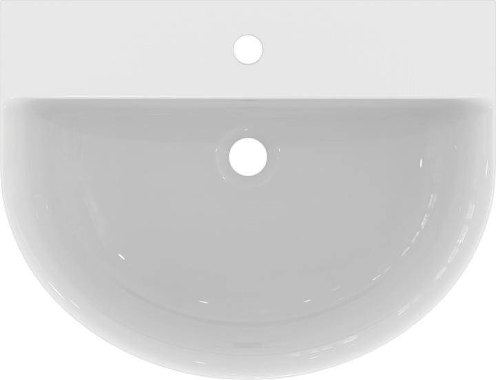 Ideal Standard Standard Connect Air Arc Lavabo Met Kraangat En Overloop 600x460mm Wit