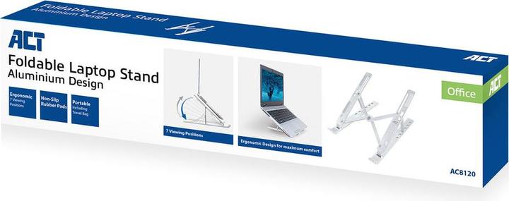Image du produit Support portable en aluminium pour ordinateur portable