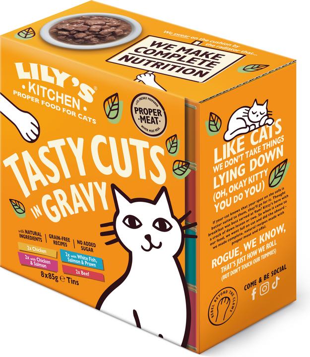 Image du produit Lily's Kitchen De savoureux morceaux de viande en sauce (Adulte, 8 pcs, 680 g)