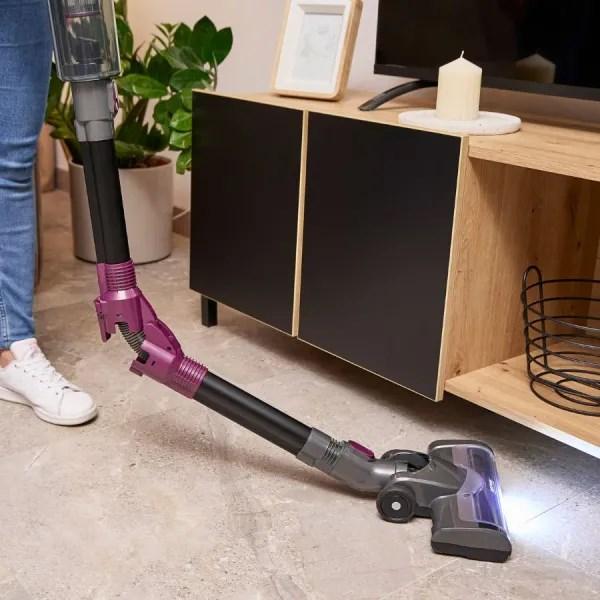 Actual product image MPM Cordless hoover MOD-70 Black purple