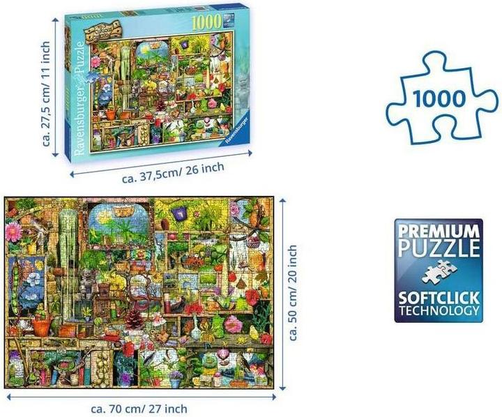 Immagine prodotto Ravensburger Grandioso scaffale da giardino (1000 pezzi)
