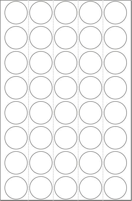 Actual product image HERMA Marking points
