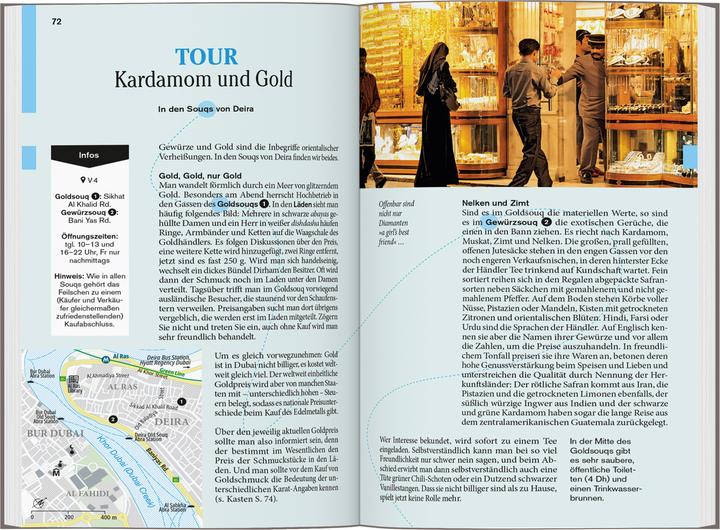 Actual product image Reise-Taschenbuch Reiseführer Dubai (German, Gerhard Heck, 2024)