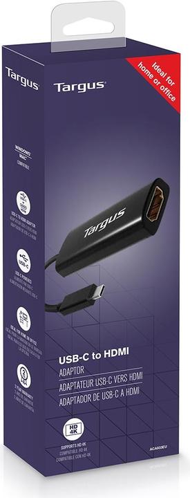 Produktbild Targus USB-C zu (HDMI, 17 cm)